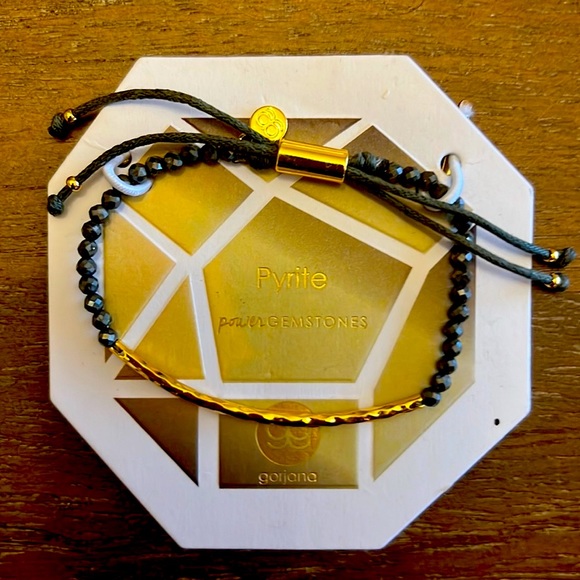 Gorjana adjustable bracelet. Pyrite.